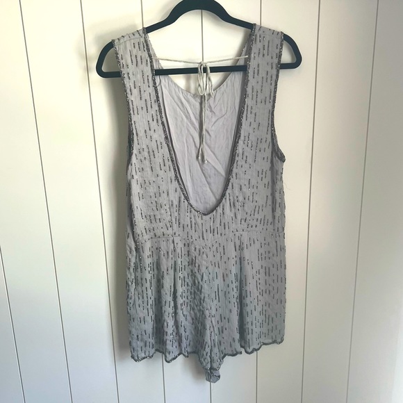 ❌N/A❌ Free People beaded romper - Picture 2 of 15